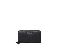Marc Ellis New York Portafoglio da donna Textile Polyurethane 19,5x9,5x3,5 cm Nero e Oro chiaro