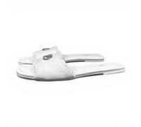 MARC ELLIS Sandalo Flat Donna Ciabatta C200 Slides White Denim