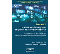 Marc-Eric Bobil Les transformations digitales à l'épreuve de l'activ (Tascabile)