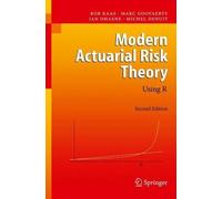 Marc Goovaerts Jan Dhaene Rob Kaas Michel D Modern Actuarial Risk T (Tascabile)