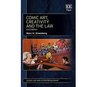 Marc H. Greenberg Comic Art, Creativity and the Law (Copertina rigida)