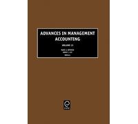 Marc J. Epstein Advances in Management Accounting (Copertina rigida)
