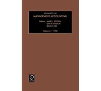 Marc J. Epstein Advances in Management Accounting (Copertina rigida)