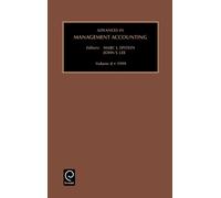 Marc J. Epstein Advances in Management Accounting (Copertina rigida)