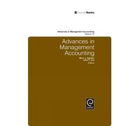 Marc J. Epstein Advances in Management Accounting (Copertina rigida)