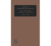 Marc J. Epstein Advances in Management Accounting (Copertina rigida)