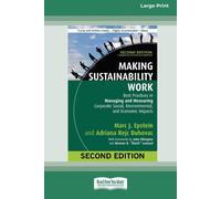 Marc J Epstein Making Sustainability Work: Best Practices in Managi (Tascabile)