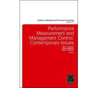 Marc J. Epstein Performance Measurement and Management Contro (Copertina rigida)