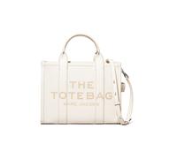 MARC JACOBS Borsa in pelle - Tote Bag THE MEDIUM TOTE LEATHER crema