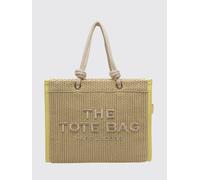 MARC JACOBS Borsa The Large Tote Bag in cotone crochet con logo ricamato OS Giallo