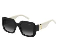 Marc Jacobs Donna MARC 647/S 80S/9O Occhiali da sole Plastica Nero/bianco Grigio Squadrata Sfumato
