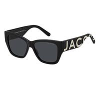 Marc Jacobs Donna MARC 695/S 80S/2K Occhiali da sole Acetato Nero Grigio Squadrata Normale