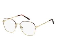 Marc Jacobs Donna MARC 703 E28 Montature da vista Acciaio Oro / Borgogna Geometrica