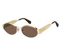 Marc Jacobs Donna Marc Jacobs MARC 806/S 01Q/70 Occhiali da sole Metallo Oro Marrone Rotonda Normale