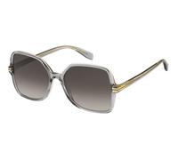 Marc Jacobs Donna MJ 1105/S YQL/HA Occhiali da sole Acetato Grigio Marrone Squadrata Sfumato