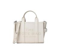 MARC JACOBS Borsa in pelle - Tote Bag THE SMALL TOTE LEATHER crema