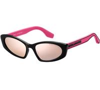 Marc Jacobs Marc 356/s Occhiali Da Sole Donna Nero Farfalla Rosa 54mm