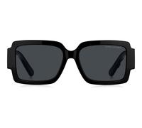 Marc Jacobs MARC 693/S 80S/2K Women's Sunglasses - Black Frame, Dark Grey Lenses