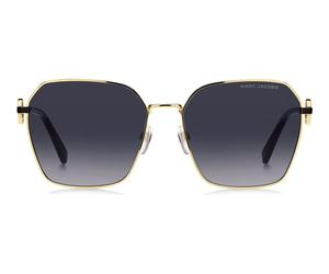 Marc Jacobs Marc 729/s Occhiali Da Sole Donna Nero Rettangolari Grigio 58mm