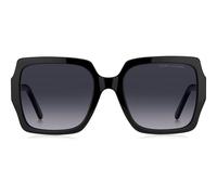 Marc Jacobs Marc 731/s Occhiali Da Sole Donna Nero Rettangolari Grigio 55mm