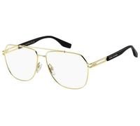 Marc Jacobs Uomo MARC 751 RHL Montature da vista Acciaio Oro Pilot