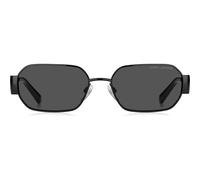 Marc Jacobs Marc 890/s Occhiali Da Sole Donna Nero Rettangolari Grigio 56mm