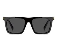 Marc Jacobs Marc 908/s Sunglasses Men Nero Squadrato Grigio 53mm