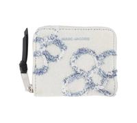 Marc Jacobs - Mini Portafoglio Compatto in Denim a Margherita - - Accessories - Donna - Blu - ONE SIZE