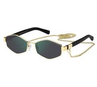 MARC JACOBS Marc 496/S Occhiali, Oro Verde, 55/17/140 Donna