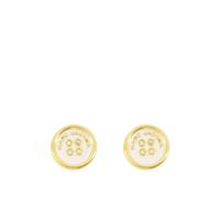 Marc Jacobs - Orecchini a bottone in ottone - - Accessories - Donna - Giallo - ONE SIZE
