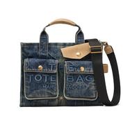 Marc Jacobs - The Denim Suede Medium Cargo Tote - - Bags - Donna - Blu - ONE SIZE