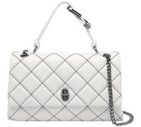 MARC JACOBS The Dual Chain Shoulder, Borsa Donna, White/Black, Taglia Unica