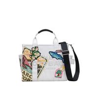 Marc Jacobs - The Medium Camp Patchwork Denim Tote Bag - - Bags - Donna - Bianco - ONE SIZE