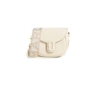 MARC JACOBS The Saddle Bag, Borsa Donna, Cloud White, 1x1x1