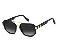 Marc Jacobs Uomo MARC 588/S 807/9O Occhiali da sole Acetato Nero Grigio Squadrata Normale Sfumato