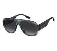 Marc Jacobs Uomo MARC 843/S 2W8/9O Occhiali da sole Acetato Grigio Grigio Pilot Normale Sfumato