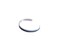 Marc malone Men's open steel Bracciale Dante Link MCGB6122