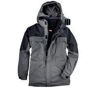 Marc&Mark Abraxas - Giacca tecnica 3 in 1, misura XXL, colore: Antracite, grigio., 7XL Große Größen