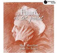 Marc Mauillon Marc Mauillon/Anne Le Bozec: Fauré Et Ses Poètes (CD) Album
