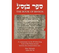 Marc Michaels Sefer Binsoa (Tascabile)