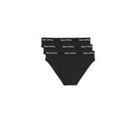 Marc O´Polo Essentials 3-Pack Brief Slip, Black, Medium da Donna