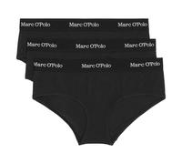 Marc O´Polo Essentials 3-Pack Panty Mutandine Hipster, Black, Medium da Donna