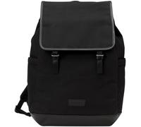 Marc O'Polo Zaino Maiko Nero, fibra sintetica, 20L, scomparto per laptop, Uomo