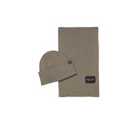 MARC O'POLO Berretto - Set cappello e sciarpa 2 pezzi oliva