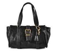 Marc O'Polo Cleo M Borsa shopper nero, pelle di vacchetta finemente grana, donna