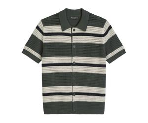 Marc O'Polo - Camicia a Maglia Manica Corta - - Shirts - Uomo - Multicolore - S