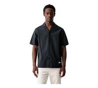 Marc O'Polo - Camicia a Maniche Corte con Collo Hawaiano - - Shirts - Uomo - Nero - M