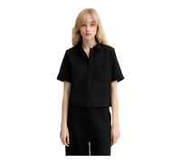 Marc O'Polo - Camicia a Maniche Corte in Cotone - - Blouses & Shirts - Donna - Nero - L