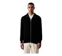 Marc O'Polo - Cardigan con zip e collo a listino - - Knitwear - Uomo - Nero - L