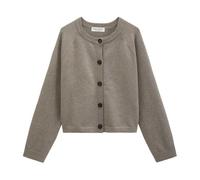 Marc O'Polo - Cardigan Girocollo - - Knitwear - Donna - Grigio - M